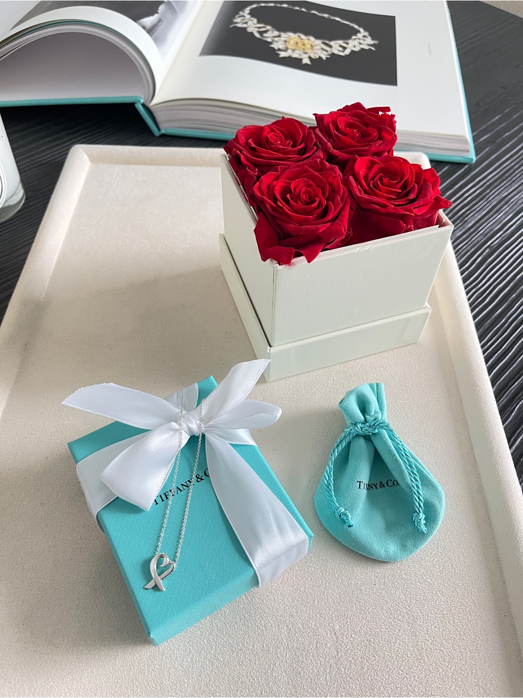 Tiffany & Co Paloma Picasso Loving Heart Pendant Necklace 17" $440